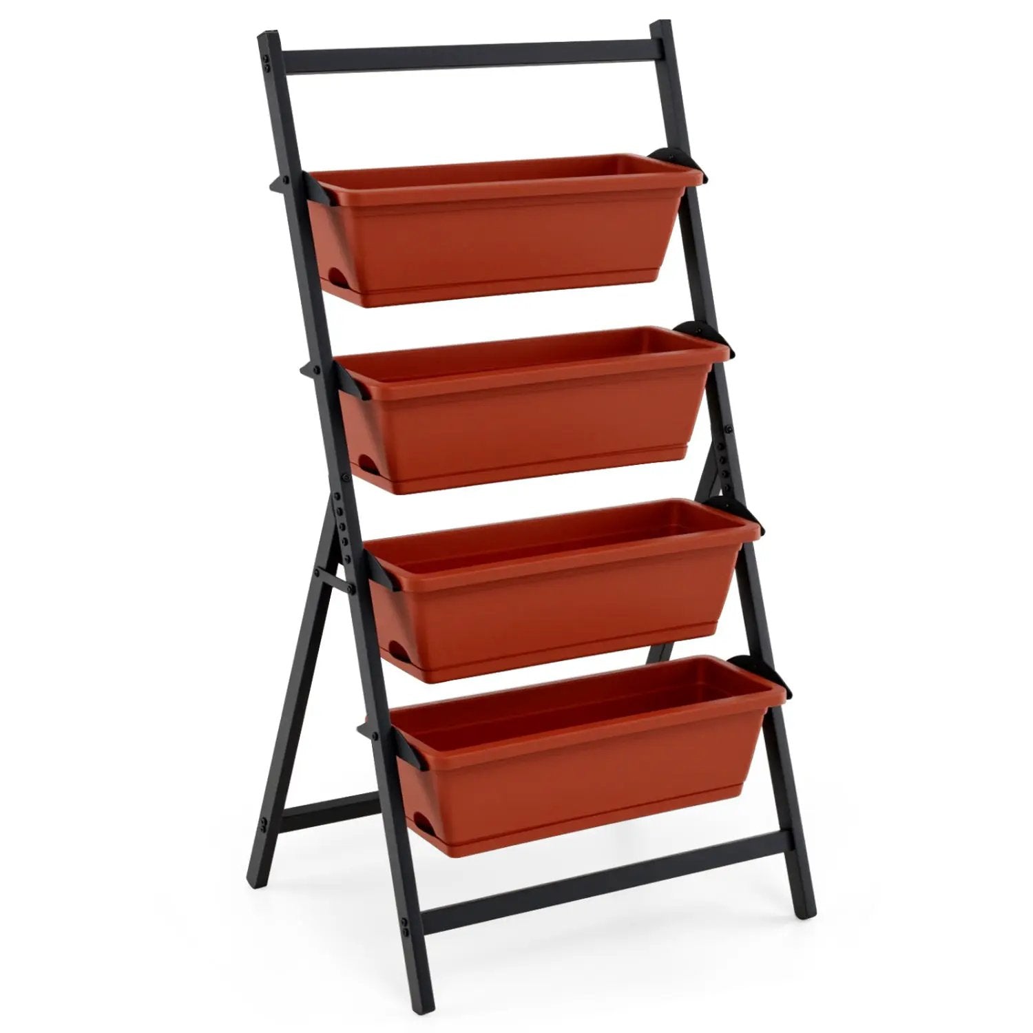 4-Tier Vertical Raised Garden Bed with Drainage Holes by DirectDeals