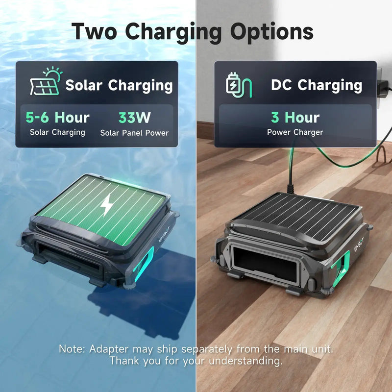 WYBOT F1 Pool Skimmer Solar Powered Robotic Cleaner by WYBOT