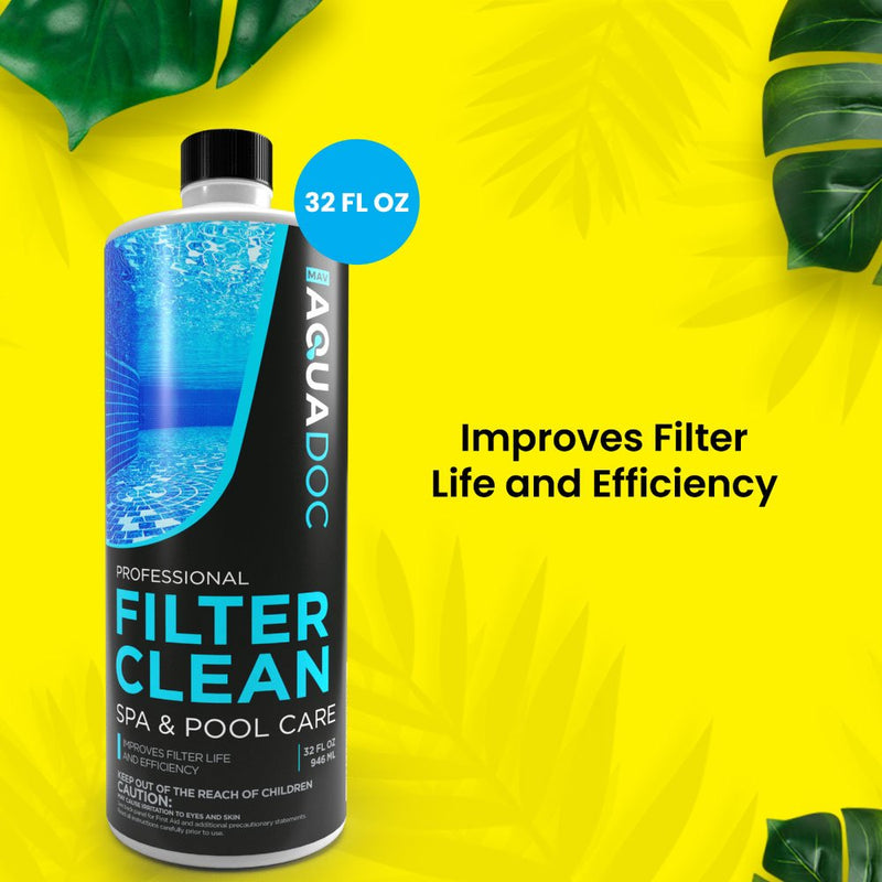 Pool Filter Clean & Stain and Scale Combo by AquaDoc