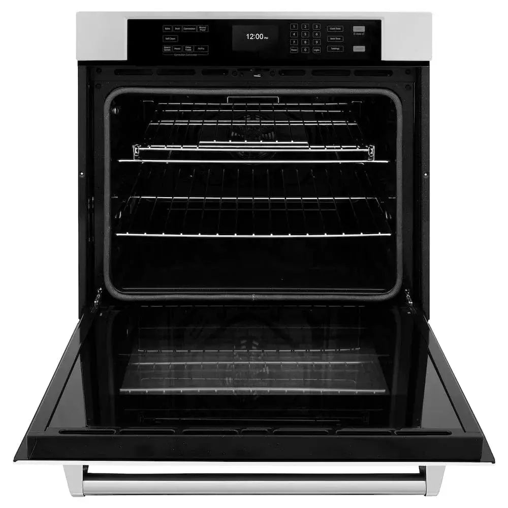 ZLINE 30 "Professional True Convection Single Wall Oven, Air Fry, Self Clean, White Matte WAS-WM-30 by Farmhouse Kitchen and Bath