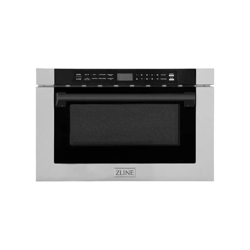 ZLINE 24" Microwave Drawer, Stainless Steel, Bronze MWDZ-1-H-MB by Farmhouse Kitchen and Bath