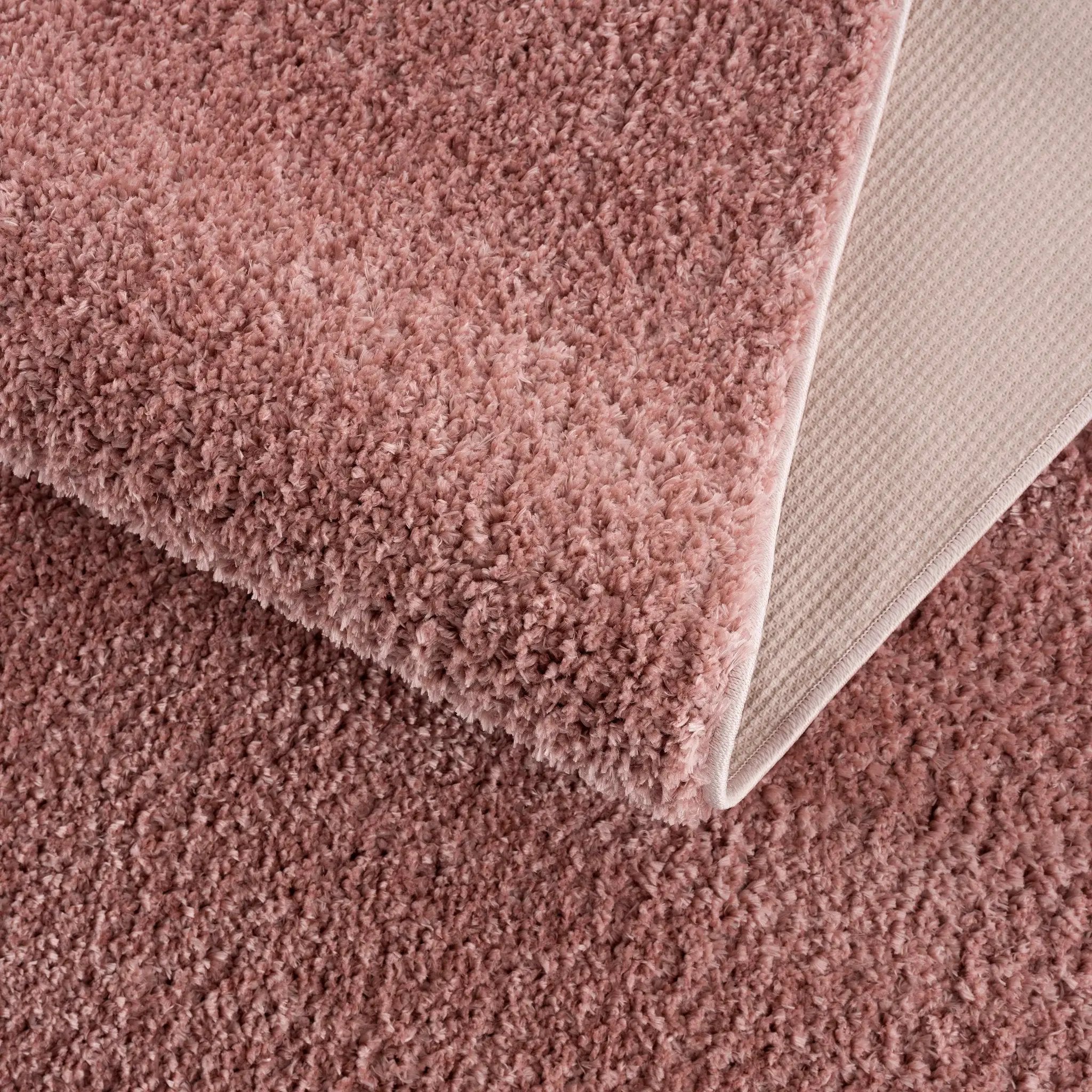 Judy Pink Plush Washable Area Rug - Clearance by Boutique Rugs