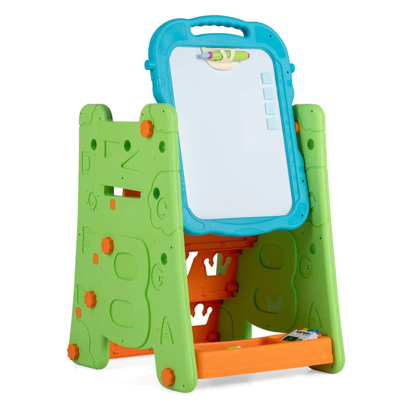 Kids Art Easel 4-in-1 Double Sided Magnetic Board by DirectDeals