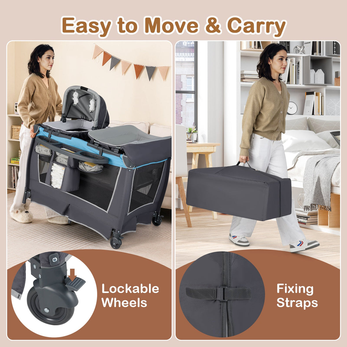 4-in-1 Convertible Portable Baby Play, photo 7 of 10