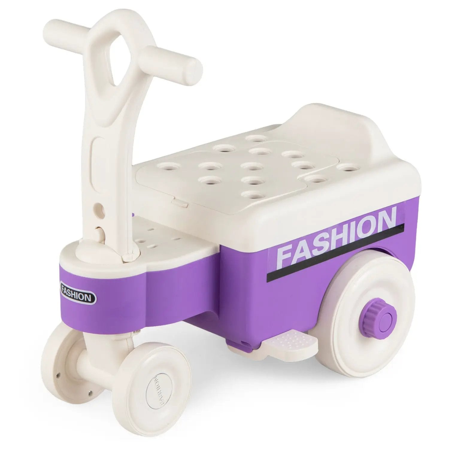 4-in-1 Ride On Push Car with Music and Storage by DirectDeals