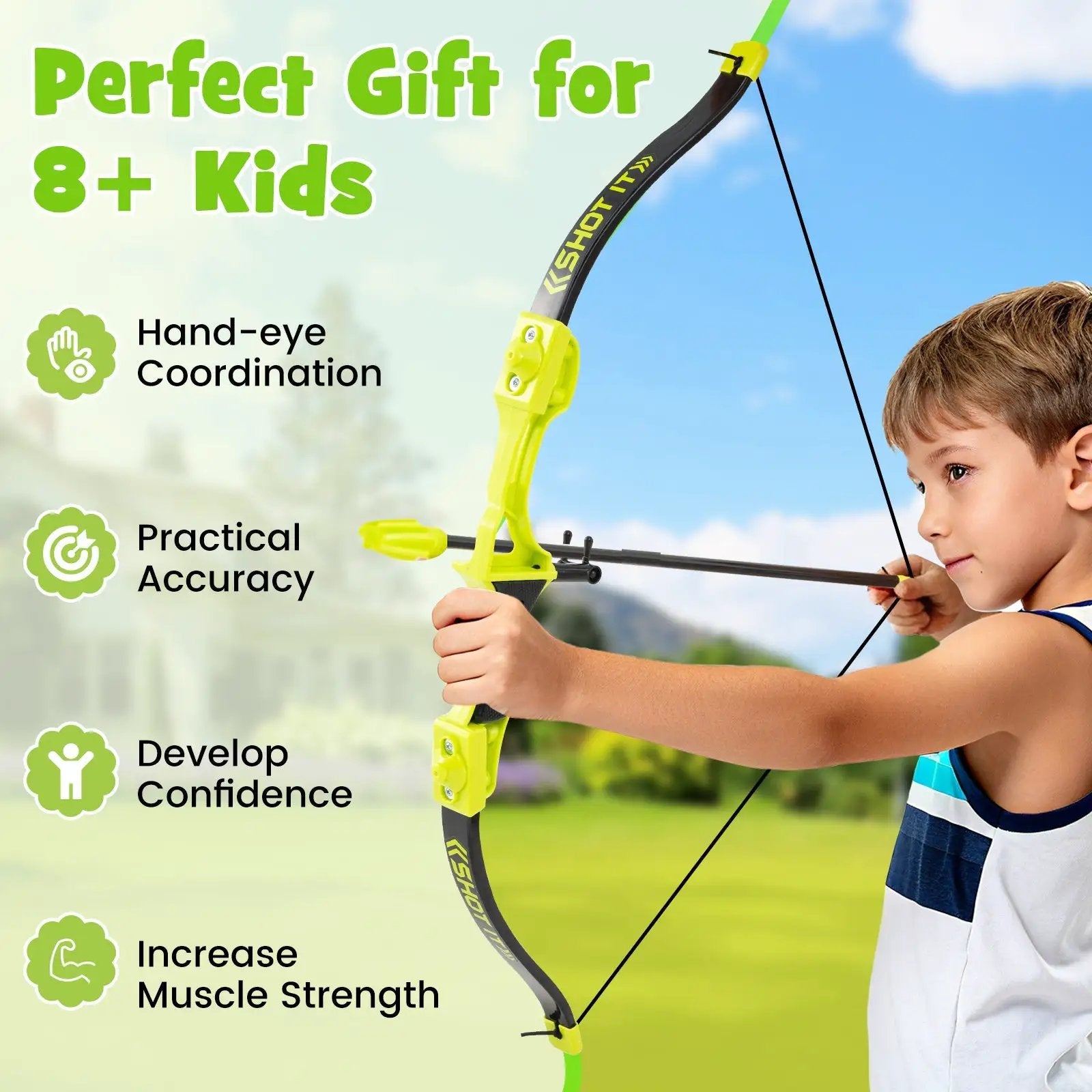 4 in 1 Throwing Target Set Kids Throwing Game with Bristle Target by DirectDeals
