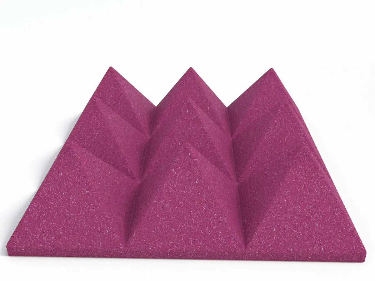 4 Inch Acoustic Foam Pyramid Style Panels - 13 Color Options, photo 4 of 53