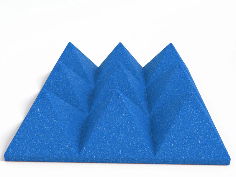 4 Inch Acoustic Foam Pyramid Style Panels - 13 Color Options by SoundAssured