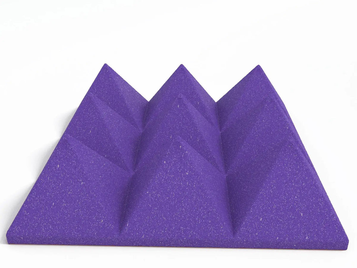 4 Inch Acoustic Foam Pyramid Style Panels - 13 Color Options, photo 12 of 53