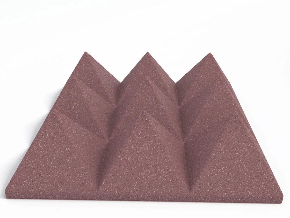 4 Inch Acoustic Foam Pyramid Style Panels - 13 Color Options, photo 3 of 53