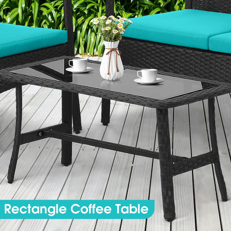 End Table 2-Tier Sofa Side Table with Storage Shelf for Small Space by DirectDeals