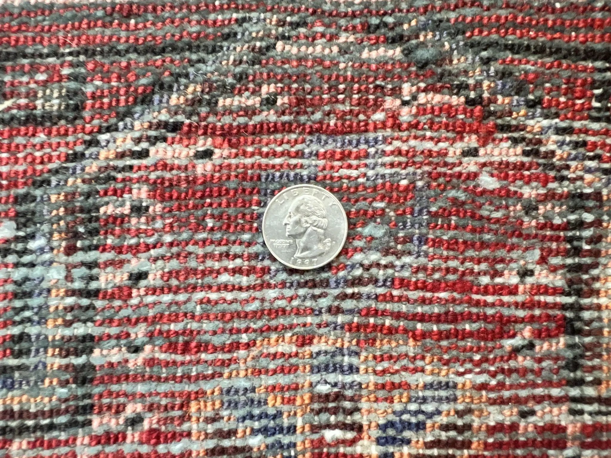 Antique Persian Tribal Rug 4x7, Red, Geometric Medallion, Handmade, Wool, Persian Zanjan Rug by Jewel Rugs