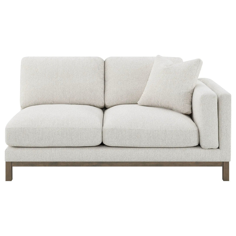 O'Brien - Sectional Sofa With Left Chaise - Sand by HouseOfZazla