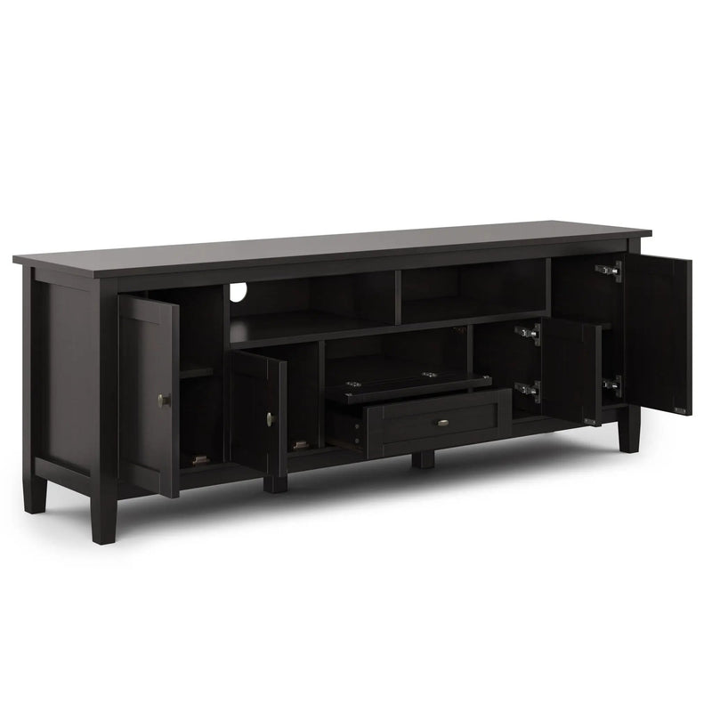 Warm Shaker - TV Media Stand - Hickory Brown by Unique Piece Furniture