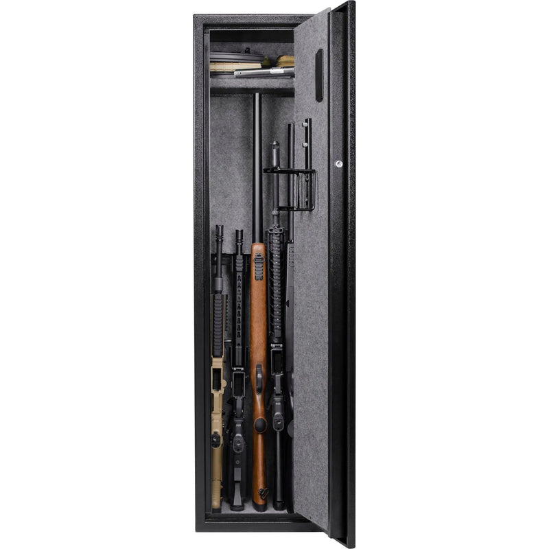 4.33 Cu Ft Biometric Keypad Rifle Safe - Black by HouseOfZazla