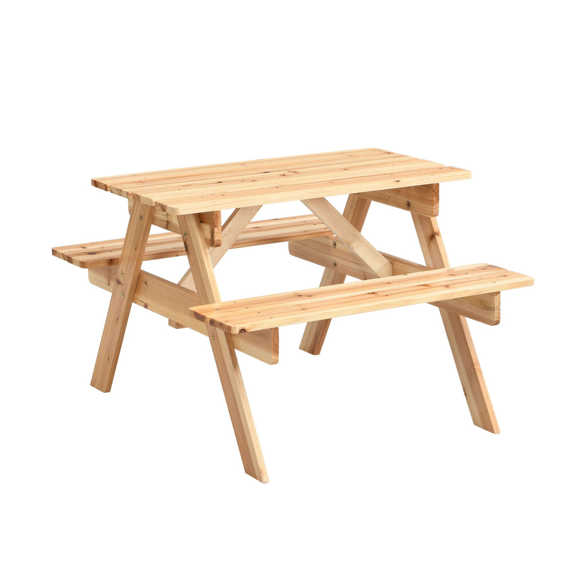 Durable Solid Wood Children's Dining Table And Chairs Set, Multi-Functional, photo 2 of 14