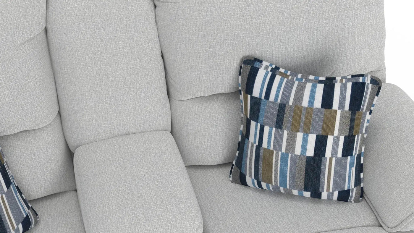 Lenny - Power Lay Flat Reclining Console Loveseat by Unique Piece Furniture