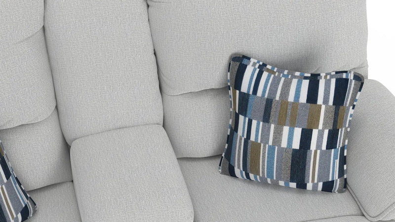Lenny - Power Lay Flat Reclining Console Loveseat by Unique Piece Furniture