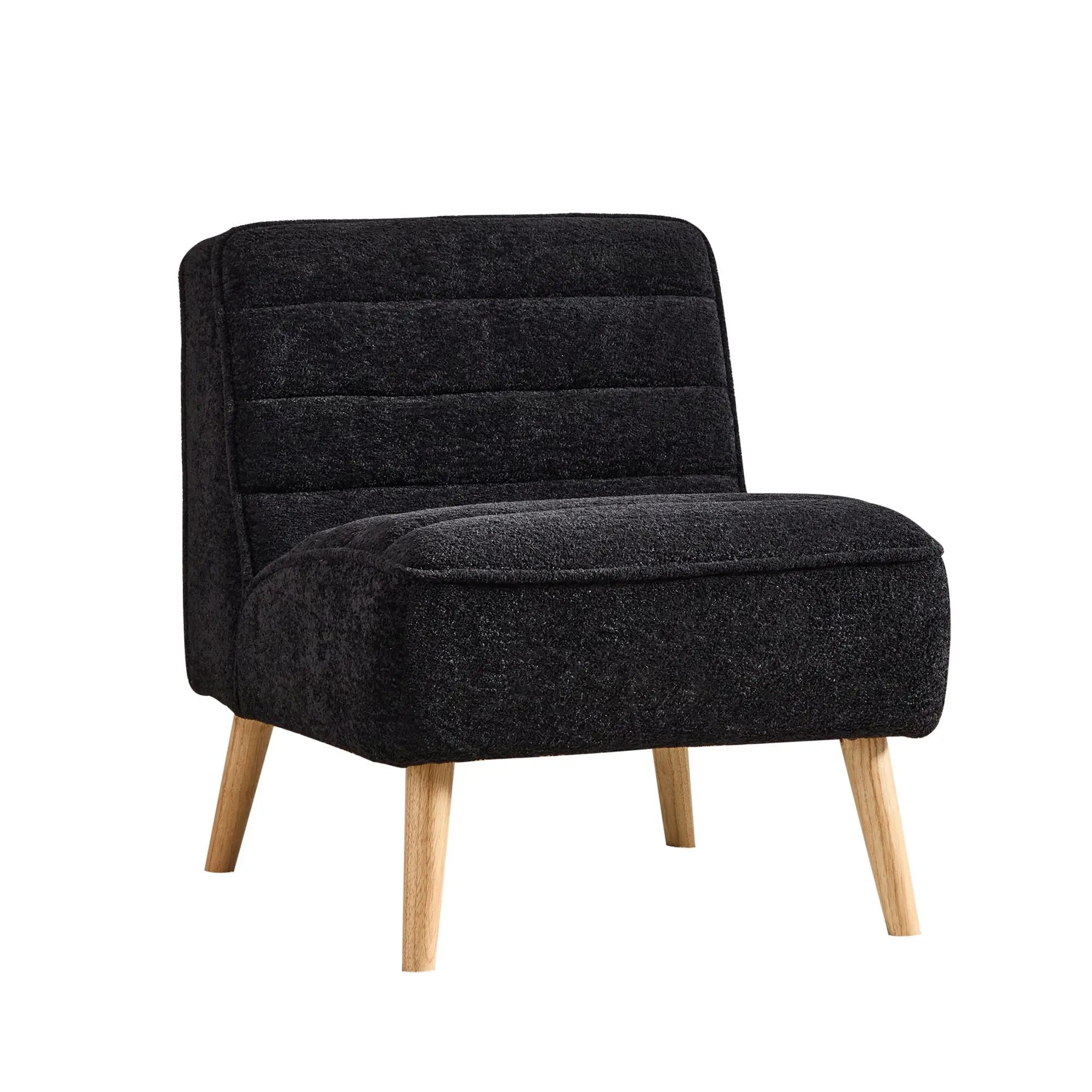Upholstered Armless Accent Chair by HouseOfZazla