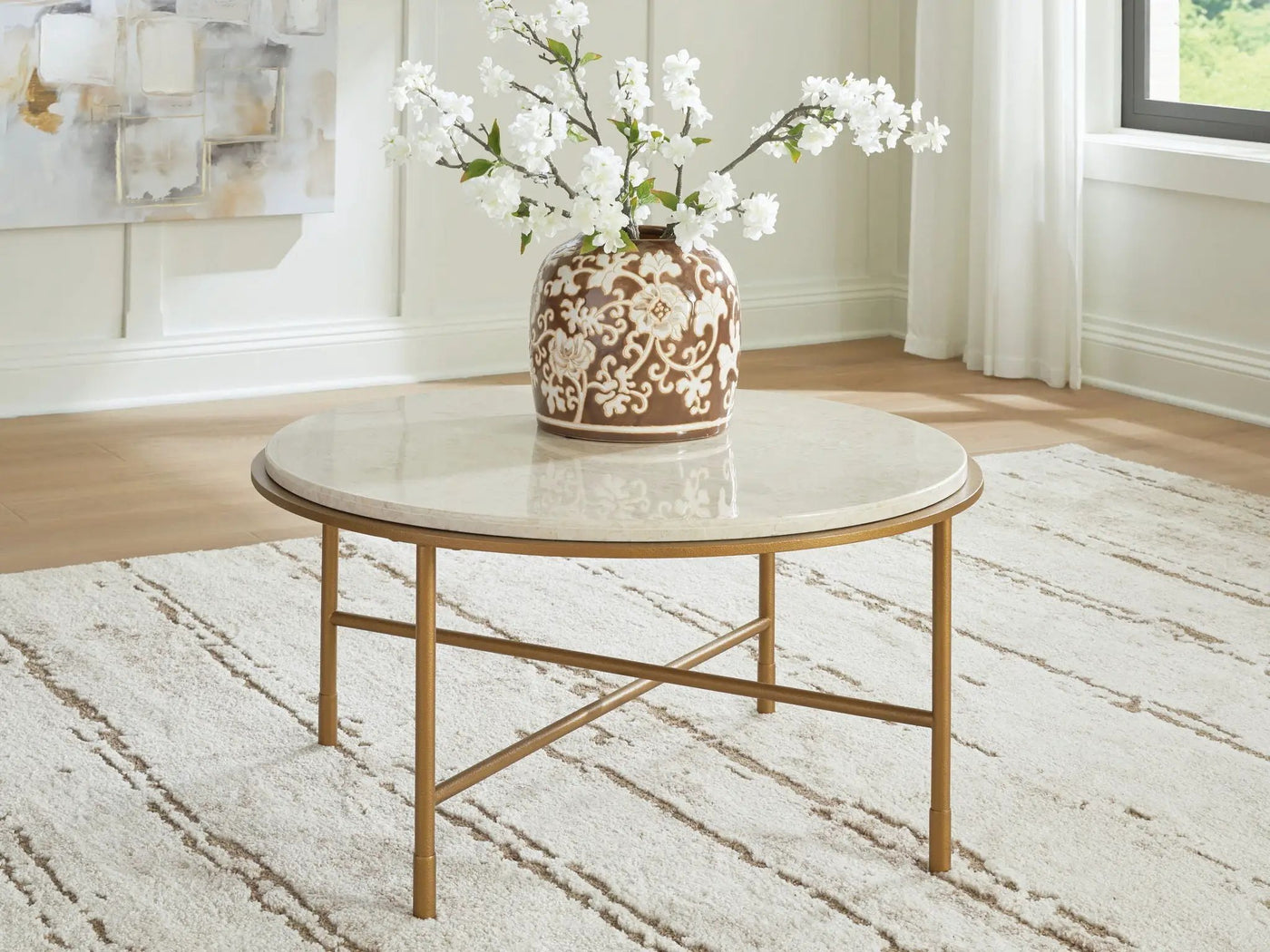Alben - Round Table by Unique Piece Furniture