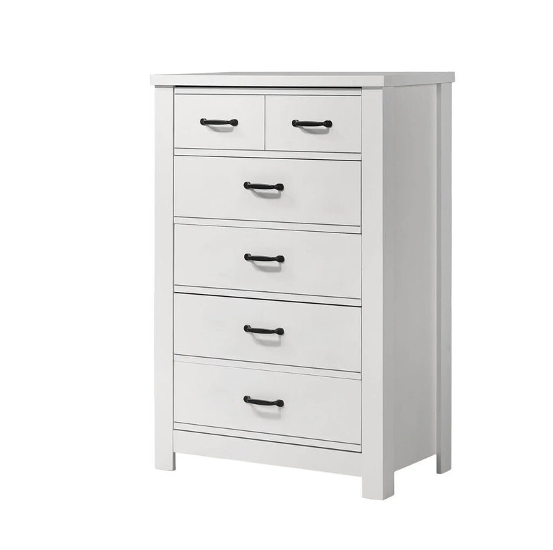 Cassini - 3 Piece Bedroom Set - White by Unique Piece Furniture