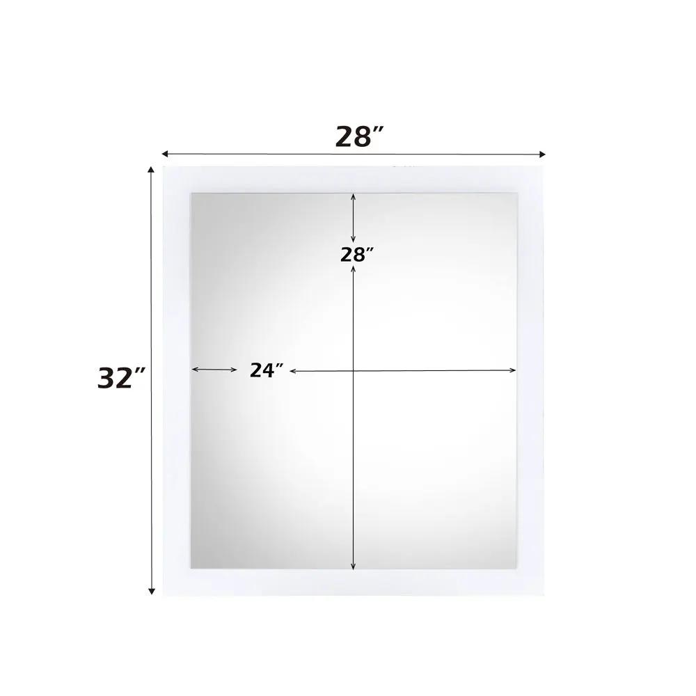 Perse - Mirror - White by Unique Piece Furniture