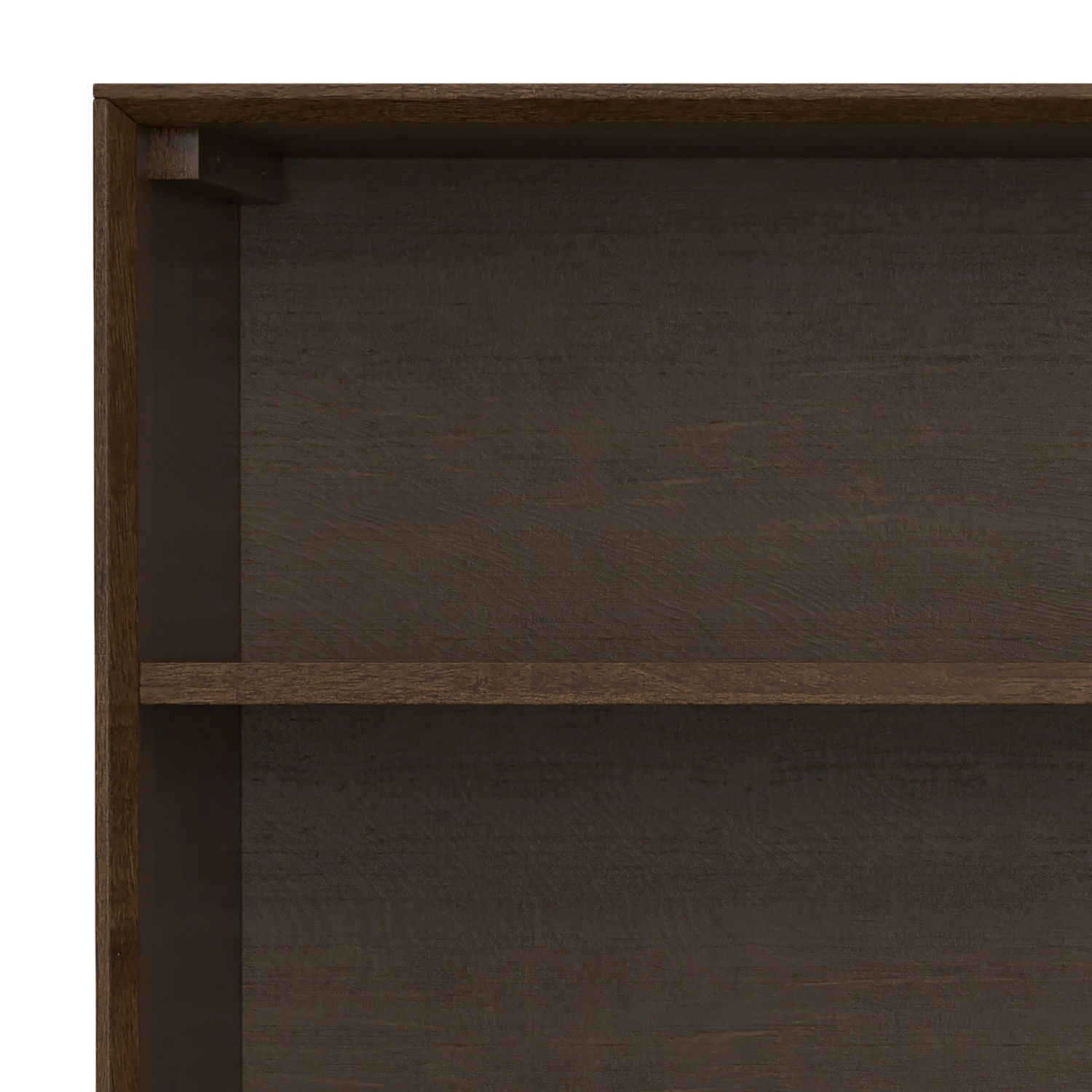 Banting - Low Wide Bookcase - Walnut Brown by HouseOfZazla