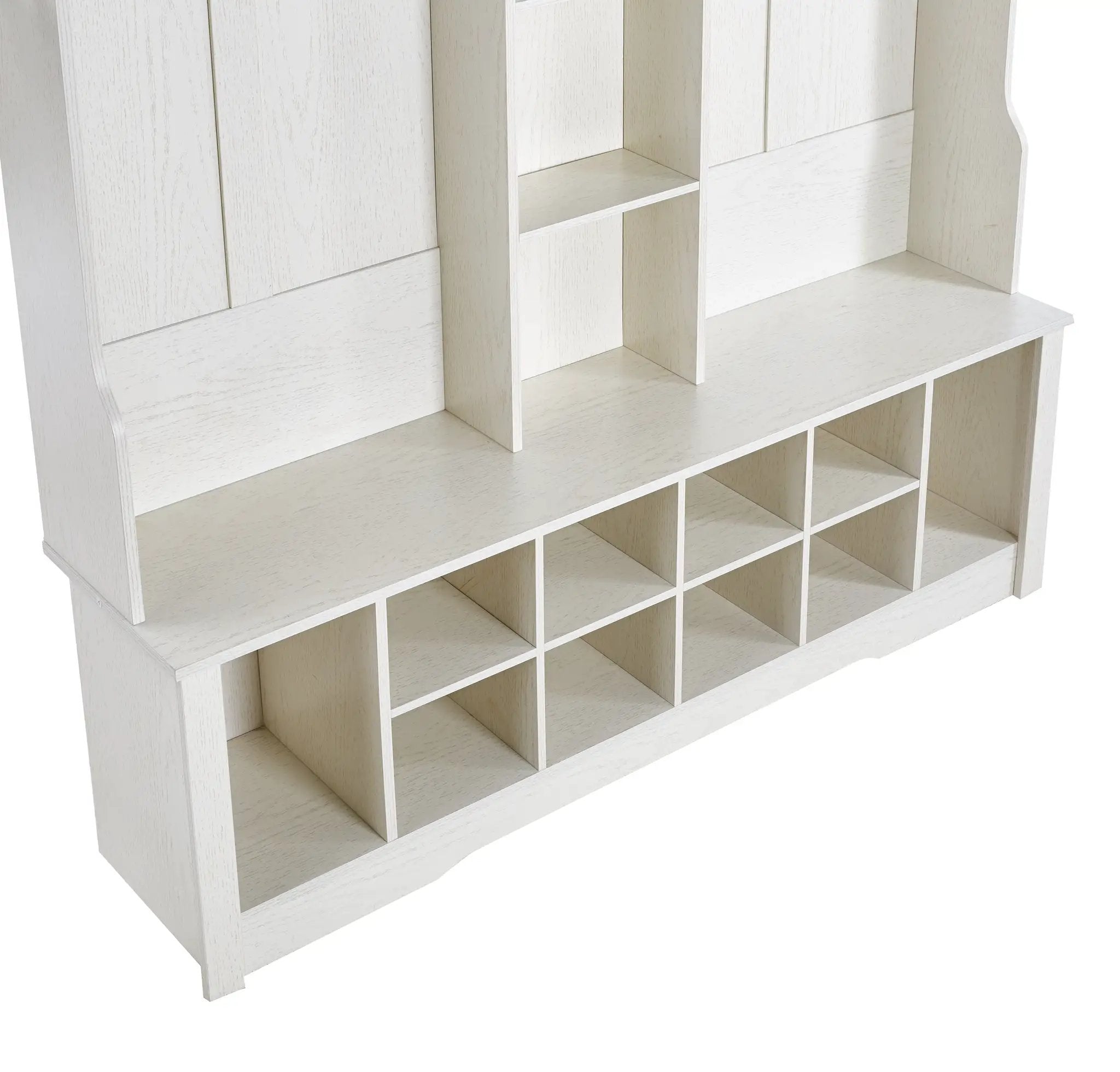 Itaar Hall Tree with Bench and Shoe Storage by HouseOfZazla