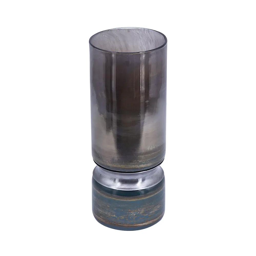 D5.1x13.2" Glass Vase by HouseOfZazla