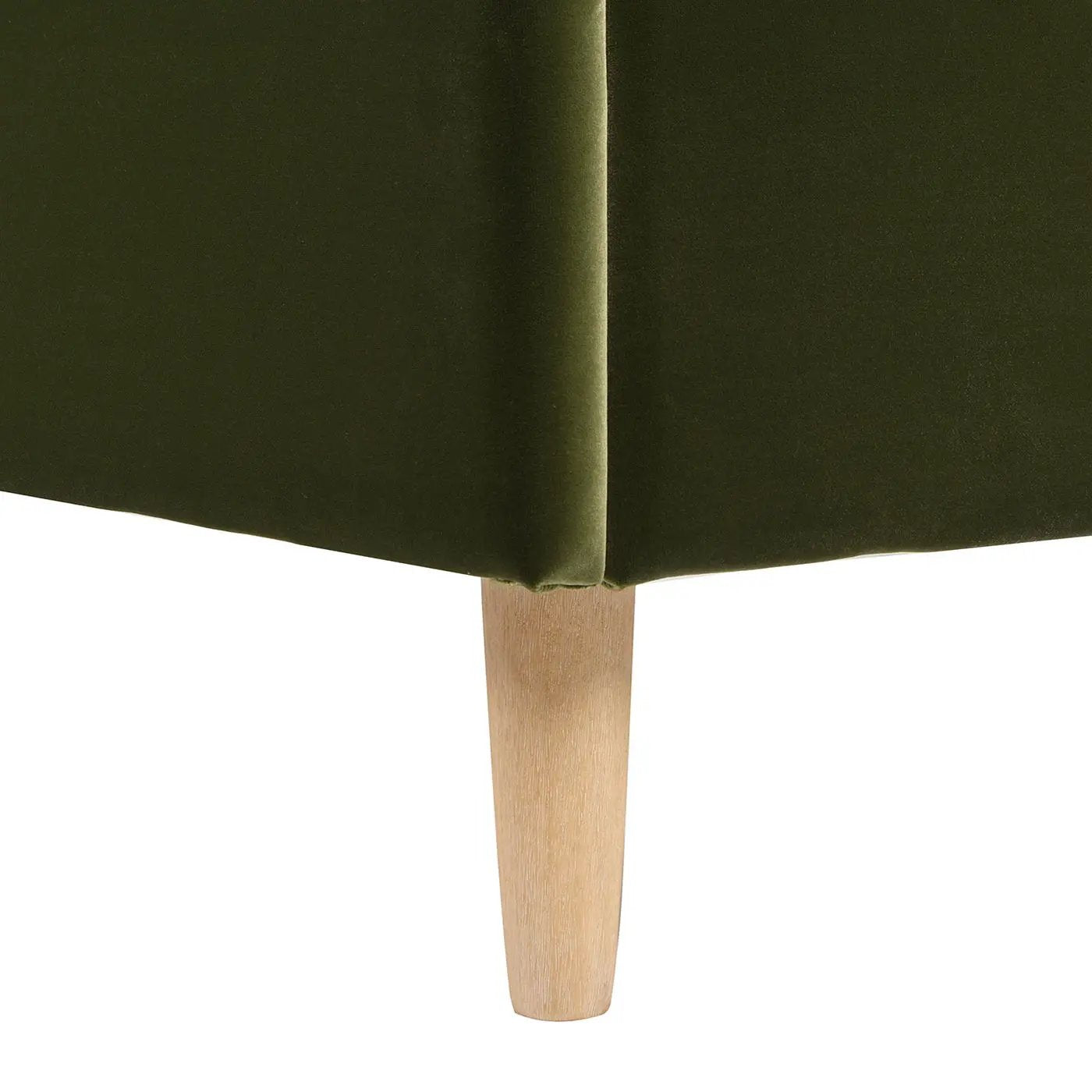 Stockholm - Modern Wavy Headboard Platform Bed by Unique Piece Furniture