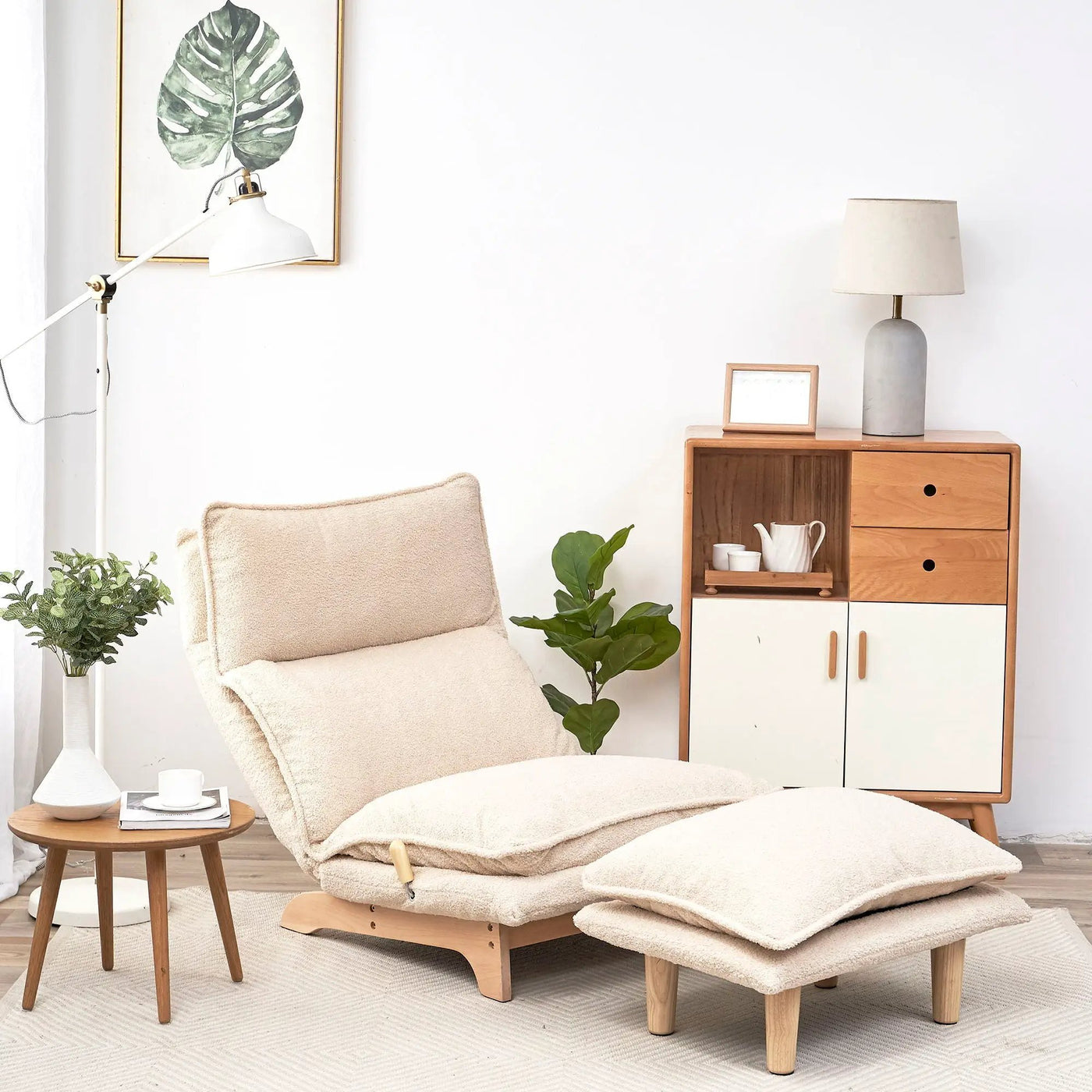 Single Lazy Sofa Chair Leisure Foldable Reclining Chair by HouseOfZazla