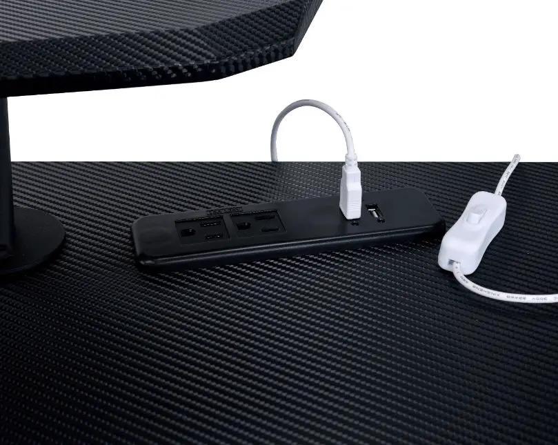 Vildre - Gaming Table w/USB Port by Unique Piece Furniture