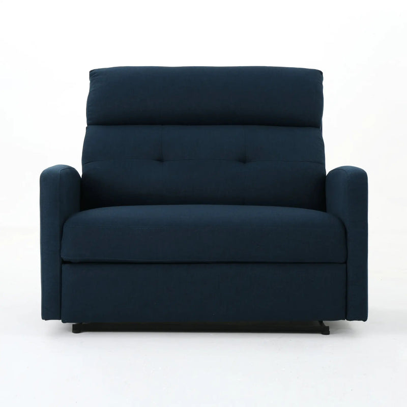 Reclining Loveseat - Leather Double Recliner Sofa by HouseOfZazla