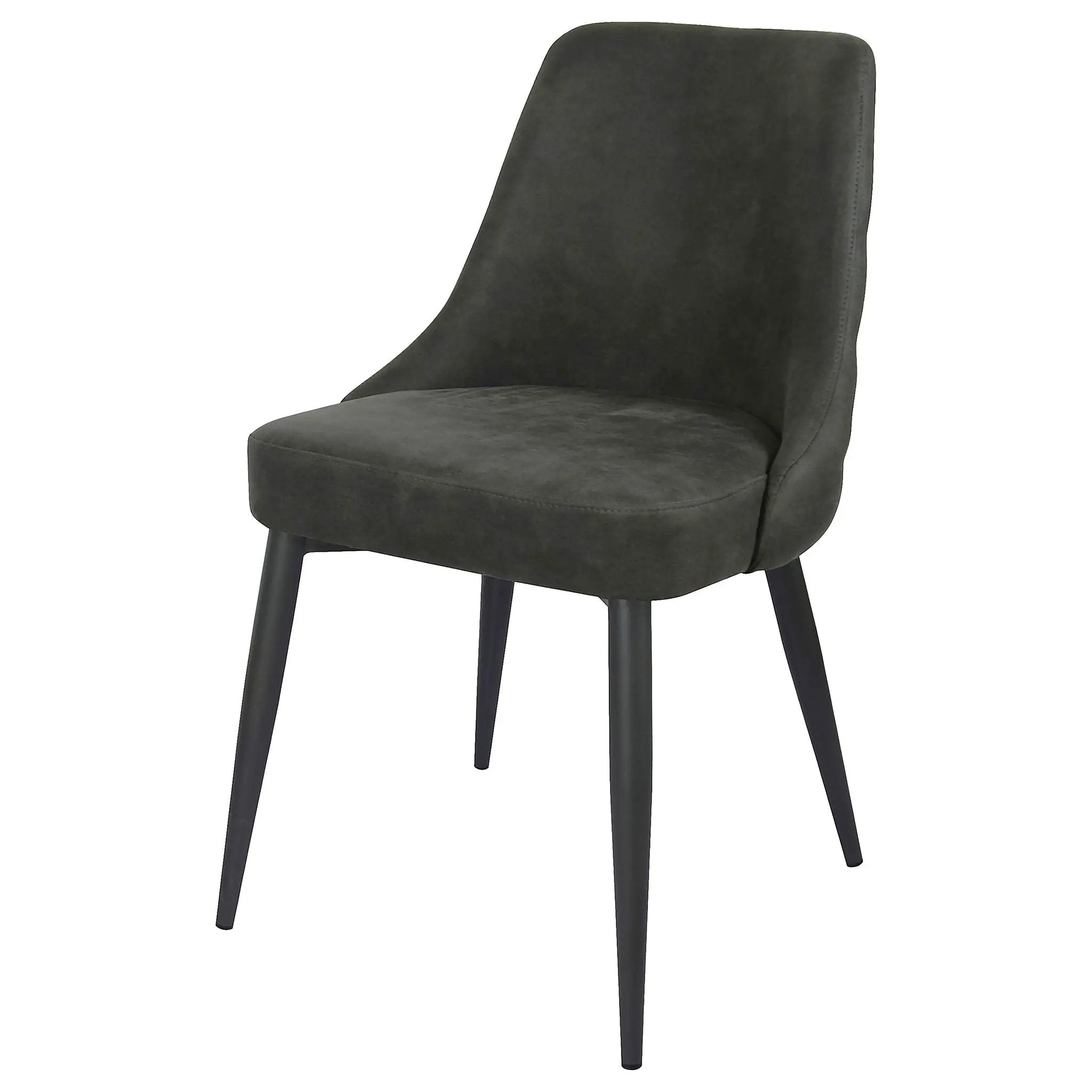 Cosmo Upholstered Dining Side Chair Grey (Set of 2) by Unique Piece Furniture
