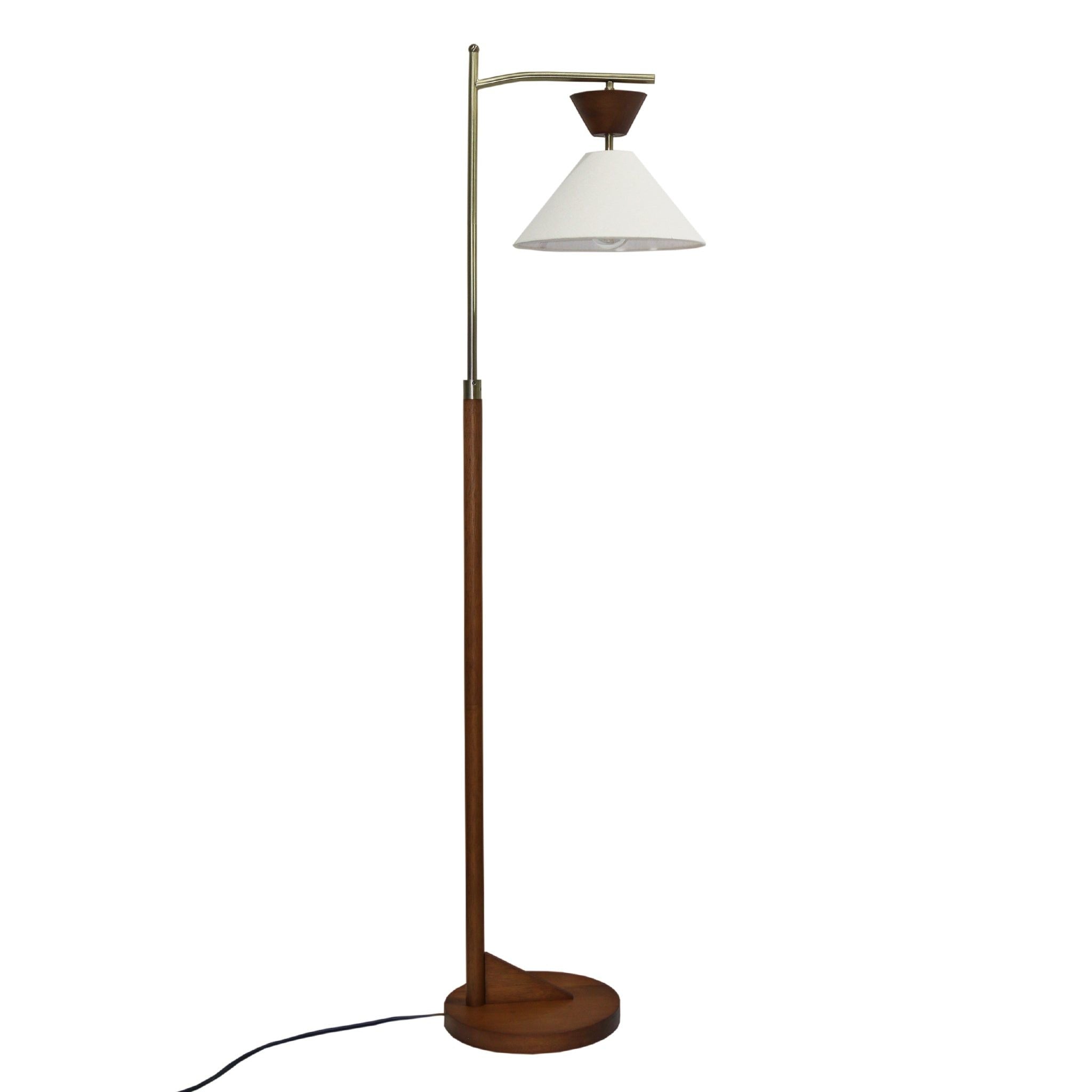 Floor Lamp, Standing Light For Living Room - Brown by HouseOfZazla