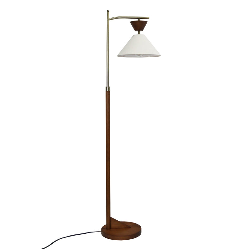 Floor Lamp, Standing Light For Living Room - Brown by HouseOfZazla