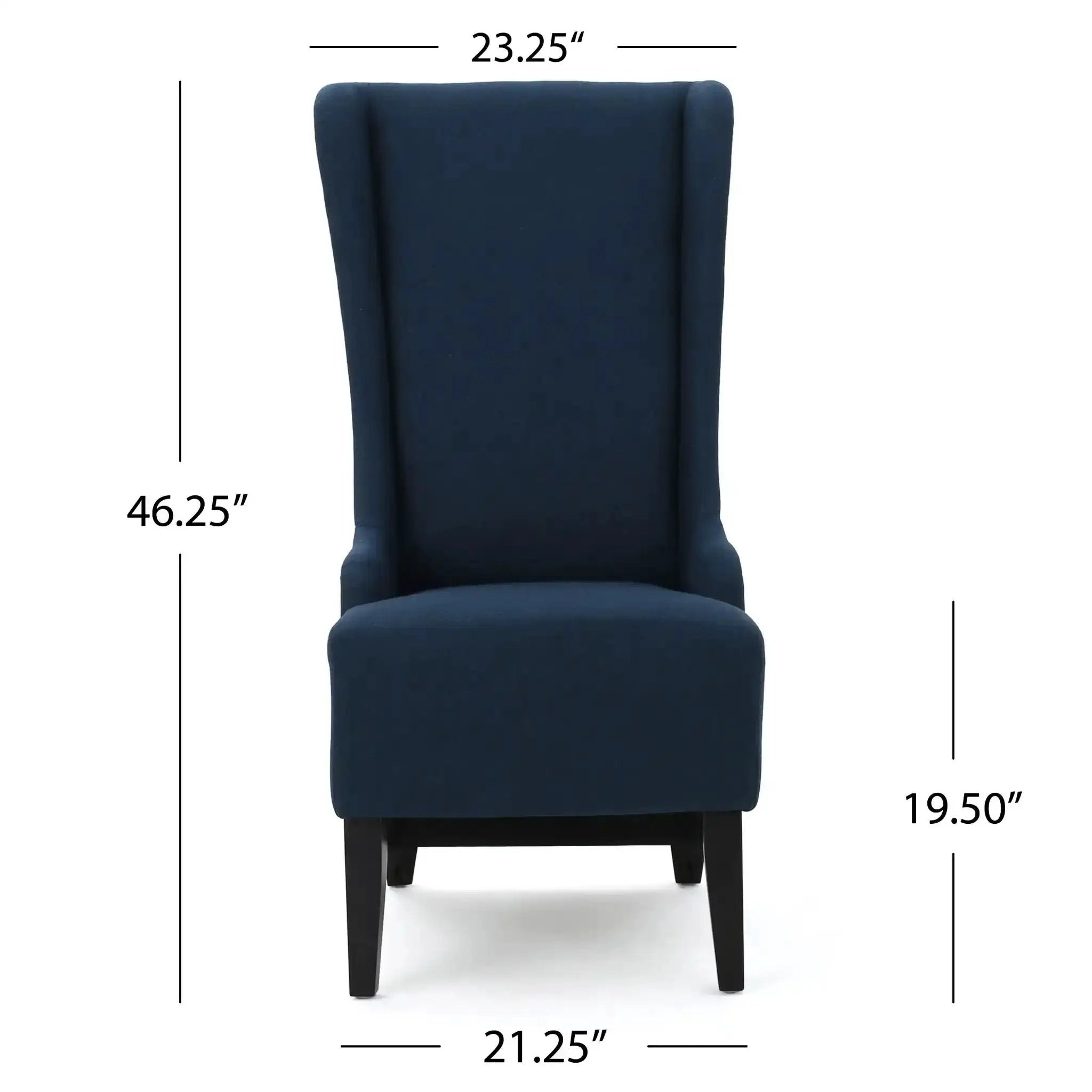 Alight Upholstered Dining Chair With High Back And Birch Wood Legs (Set of 2) by HouseOfZazla