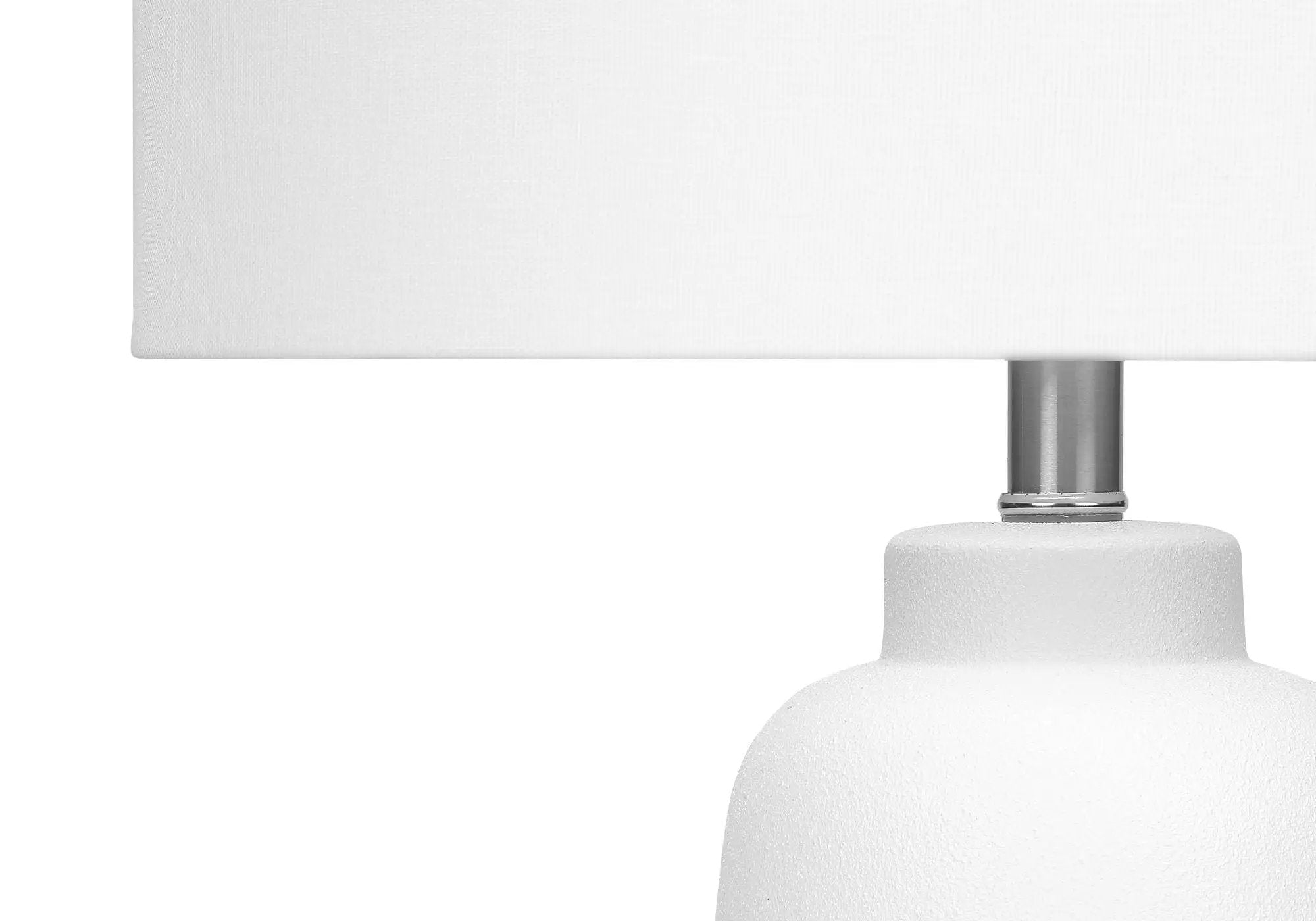 Lighting, Table Lamp, Ceramic, Modern - Cream by Unique Piece Furniture