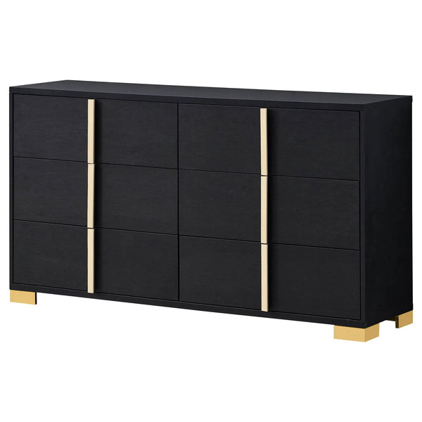 Marceline 6-drawer Dresser Black, photo 2 of 7