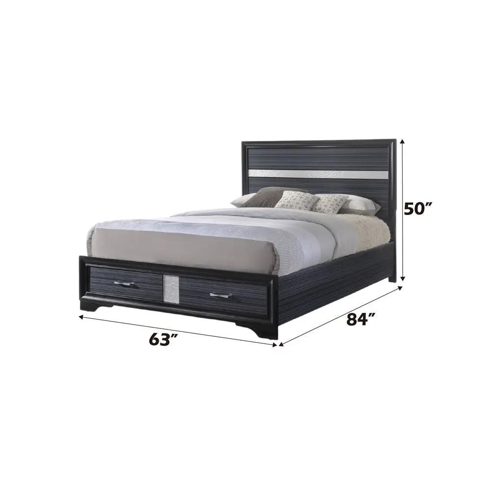 Naima - Bed w/Storage by Unique Piece Furniture
