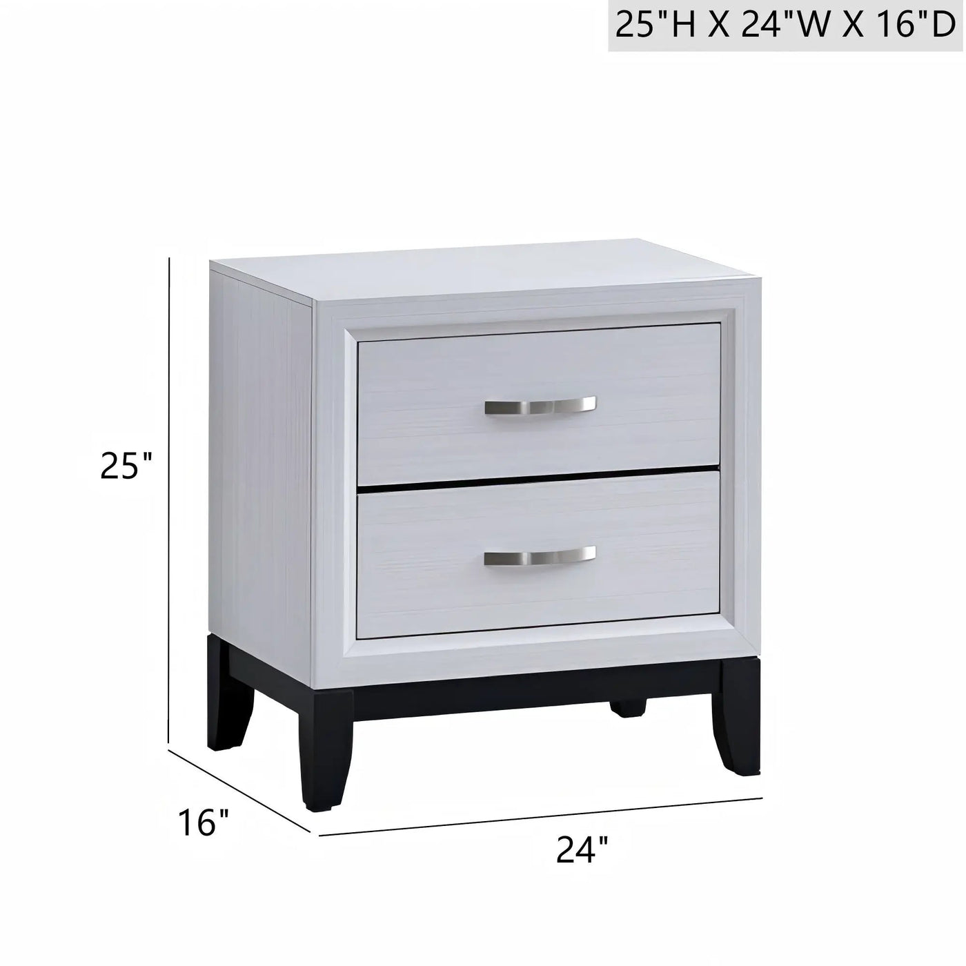 Glasgow - Nightstand With English Dovetail Drawers by Unique Piece Furniture