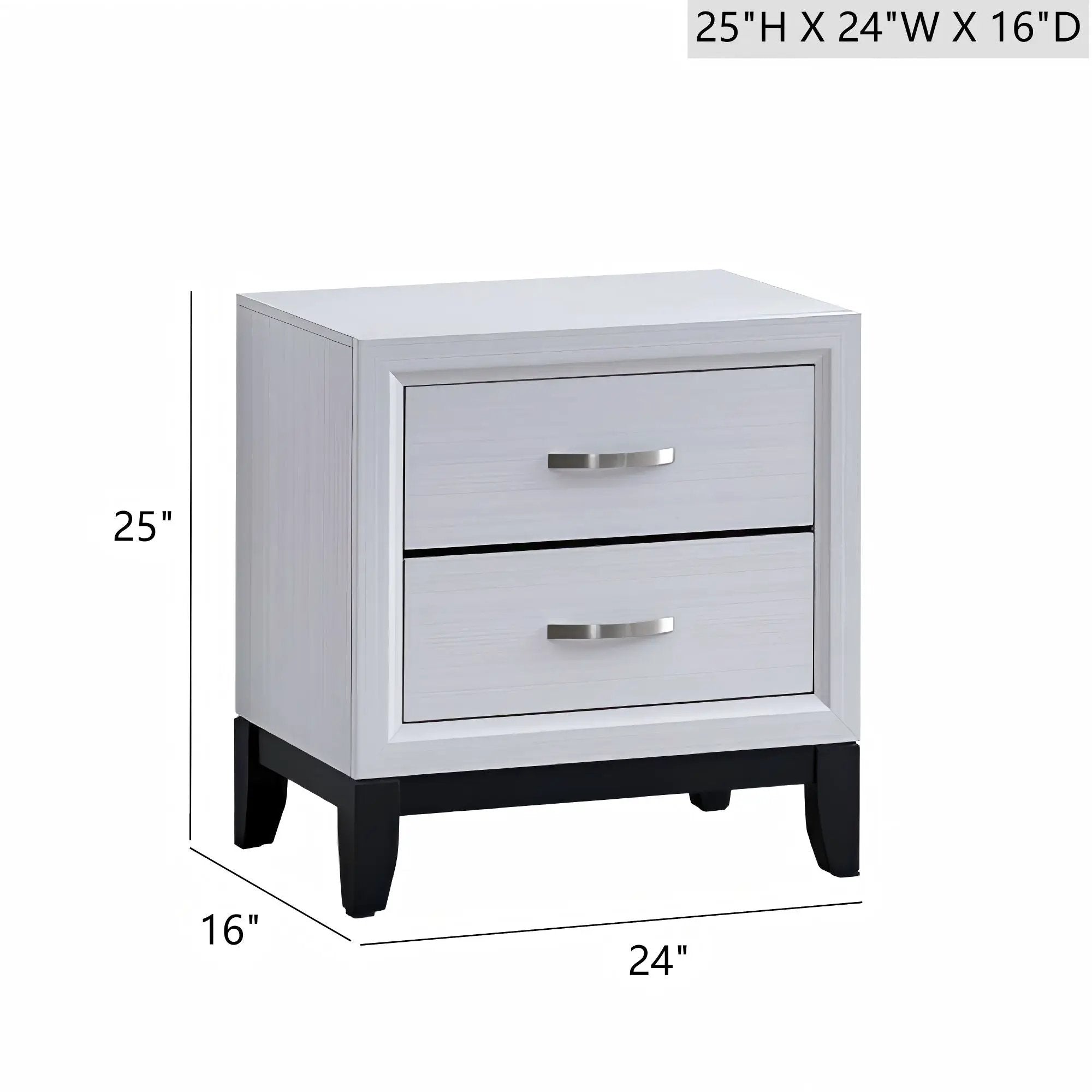 Glasgow - Nightstand With English Dovetail Drawers by Unique Piece Furniture
