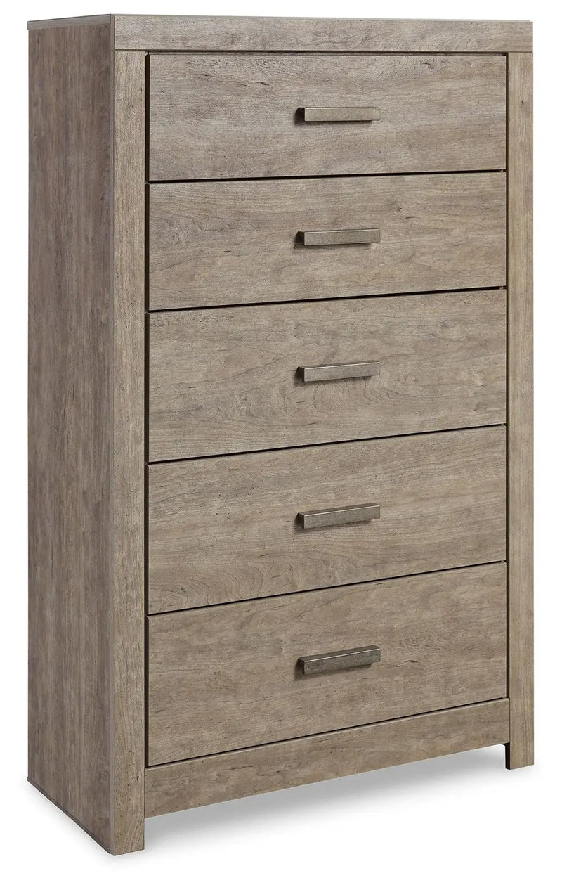 Culverbach - Five Drawer Chest - Gray by Unique Piece Furniture