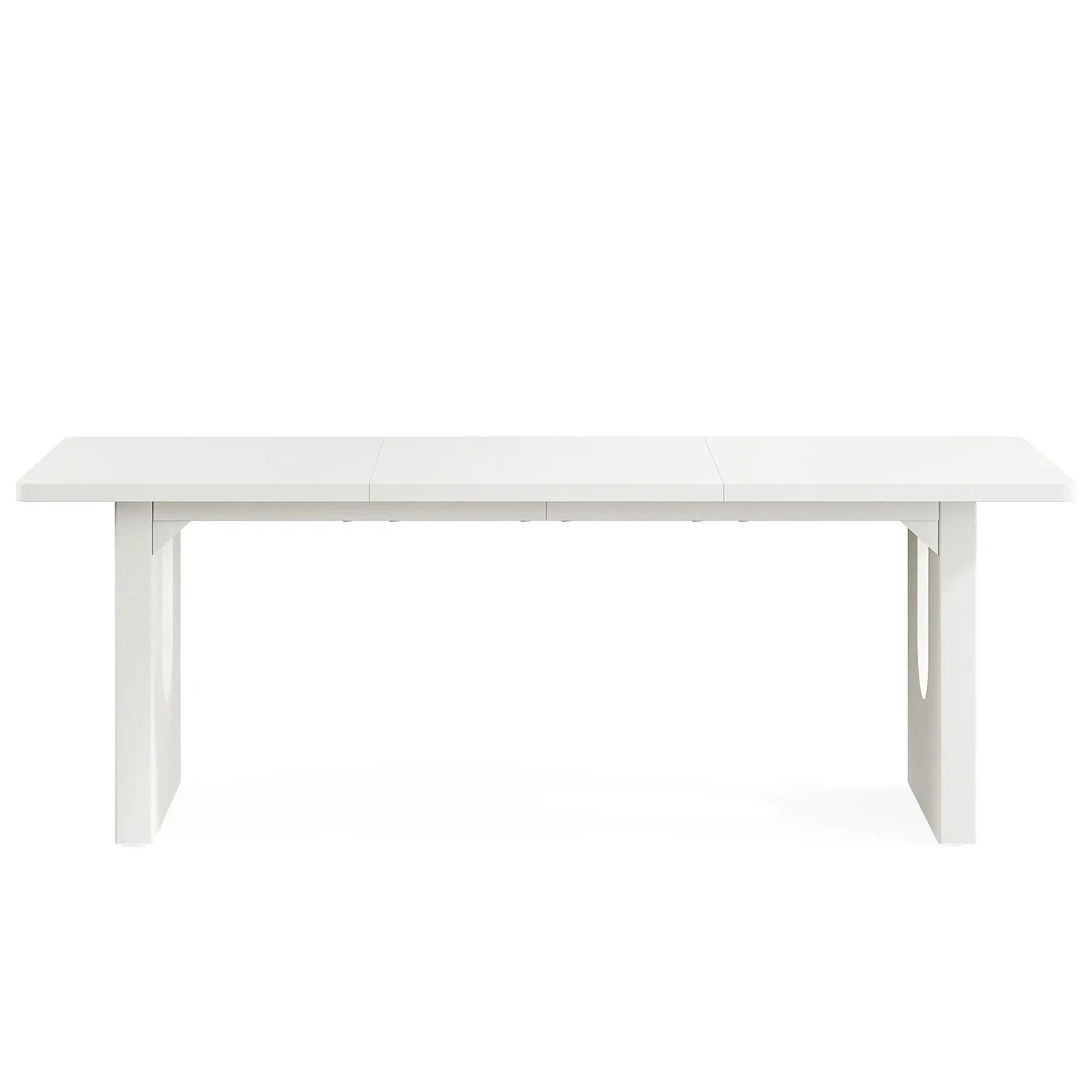 Rectangular Dining Table For 6 - 8 People With Pedestal Base by HouseOfZazla