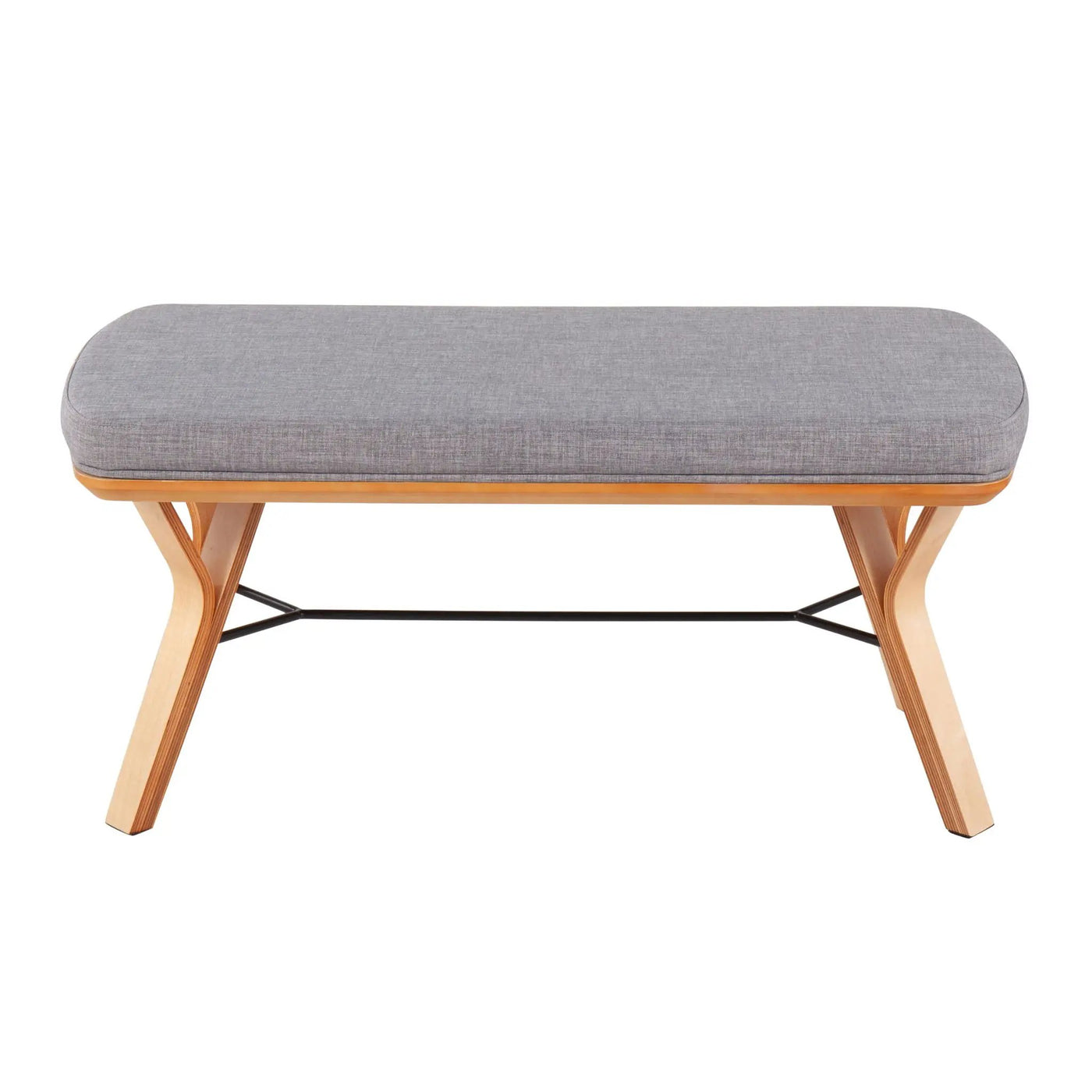 Folia - Mid Century / Modern Bench by HouseOfZazla