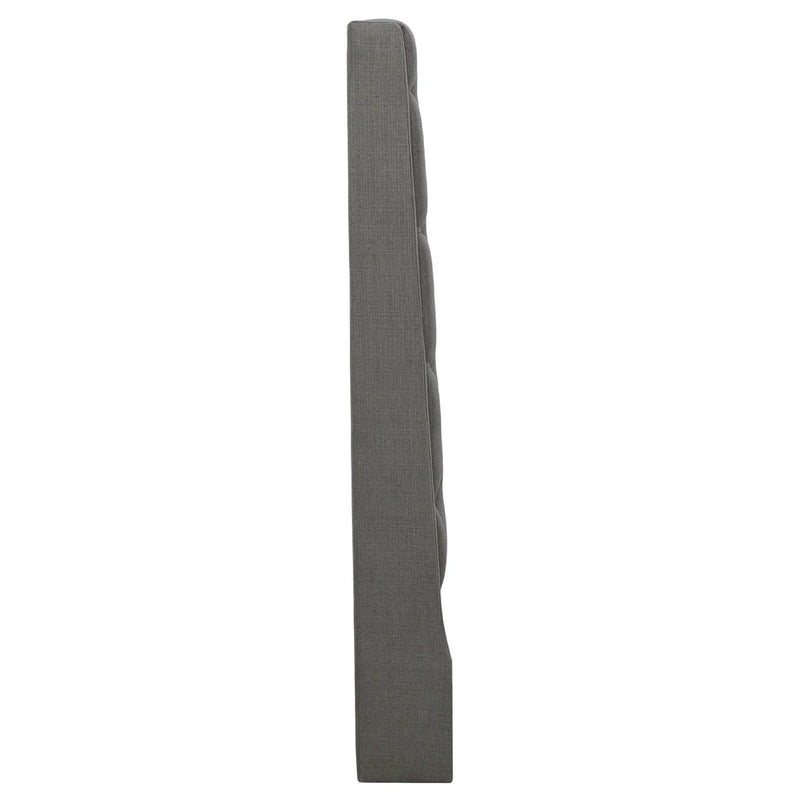 Camille Upholstered Queen Panel Headboard Grey by Unique Piece Furniture