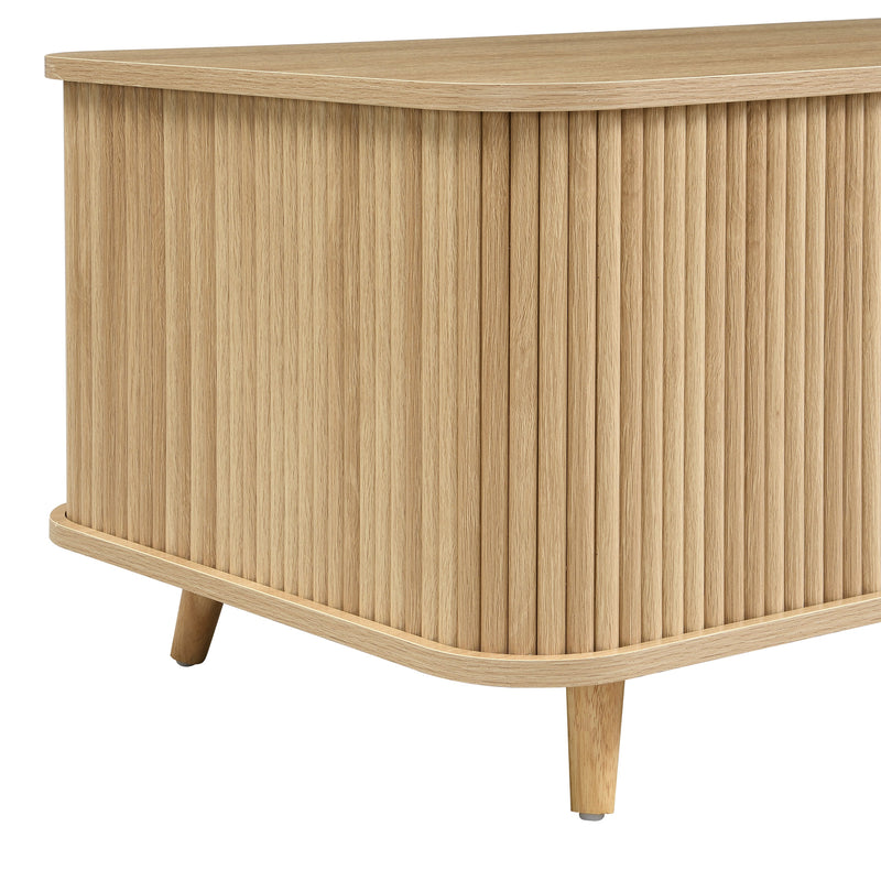 Mid-Century Modern Coffee Table with Storage by HouseOfZazla