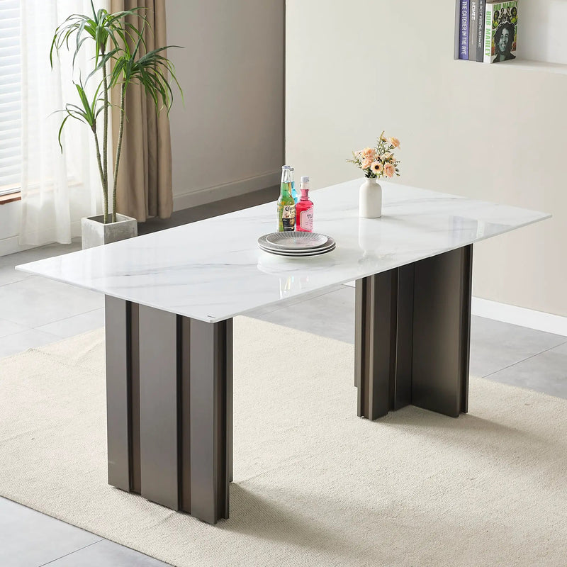 69.30 Inch Rectangular Dining Table by HouseOfZazla