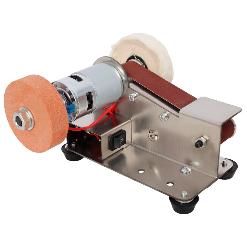Mini Belt Sander, Electric Small Sander with 7 Adjustable Speeds by HouseOfZazla