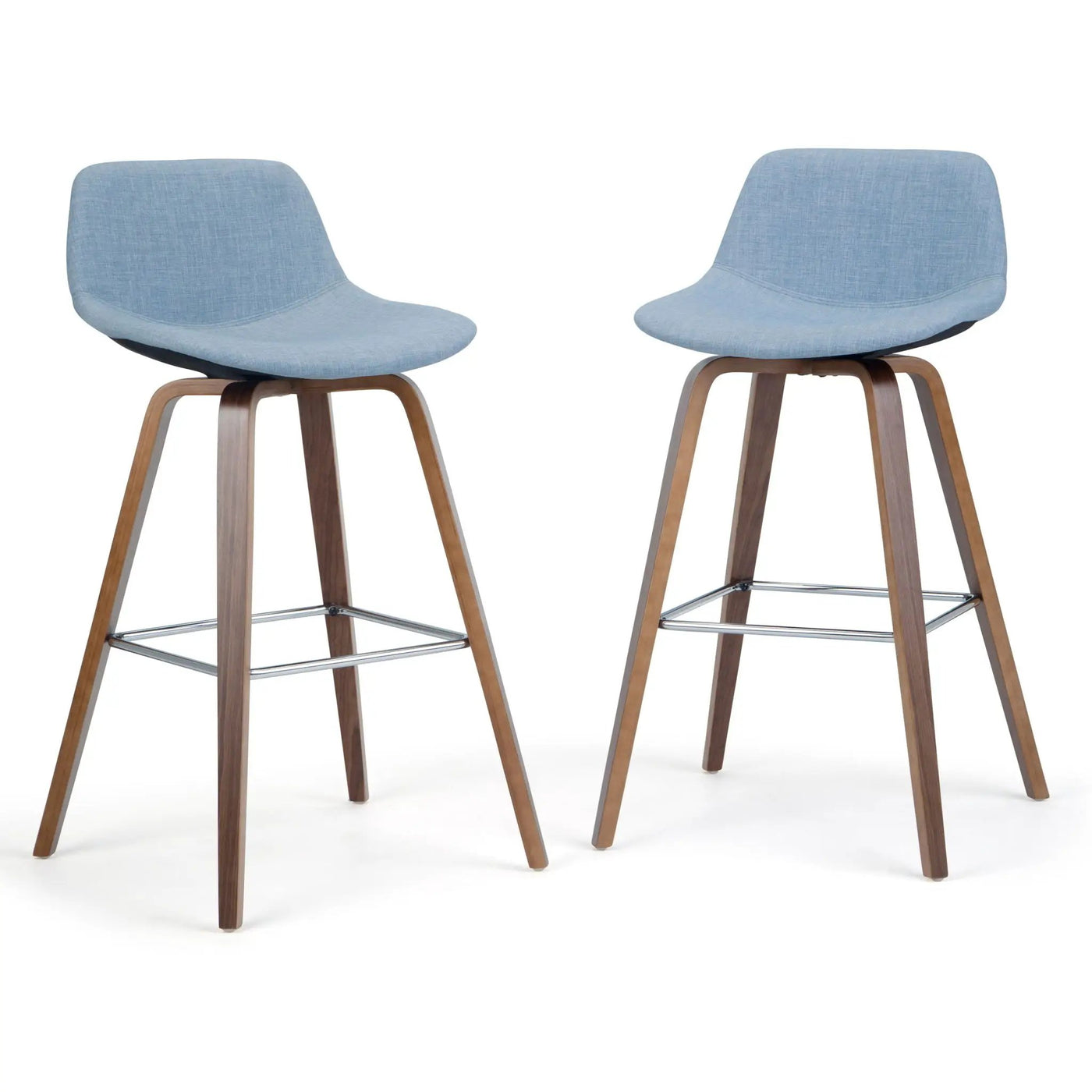 Randolph - Bentwood Multifunctional Counter / Bar Height Stool (Set of 2) by Unique Piece Furniture